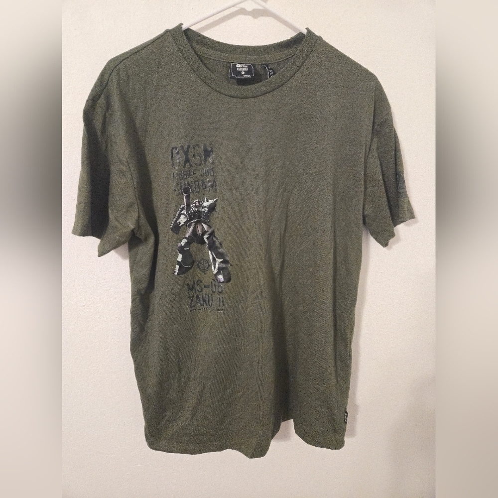Vintage Gundam T Shirt Mens Size Large OXGN Sotsu Sunrise Mobile Suit Anime MS-0